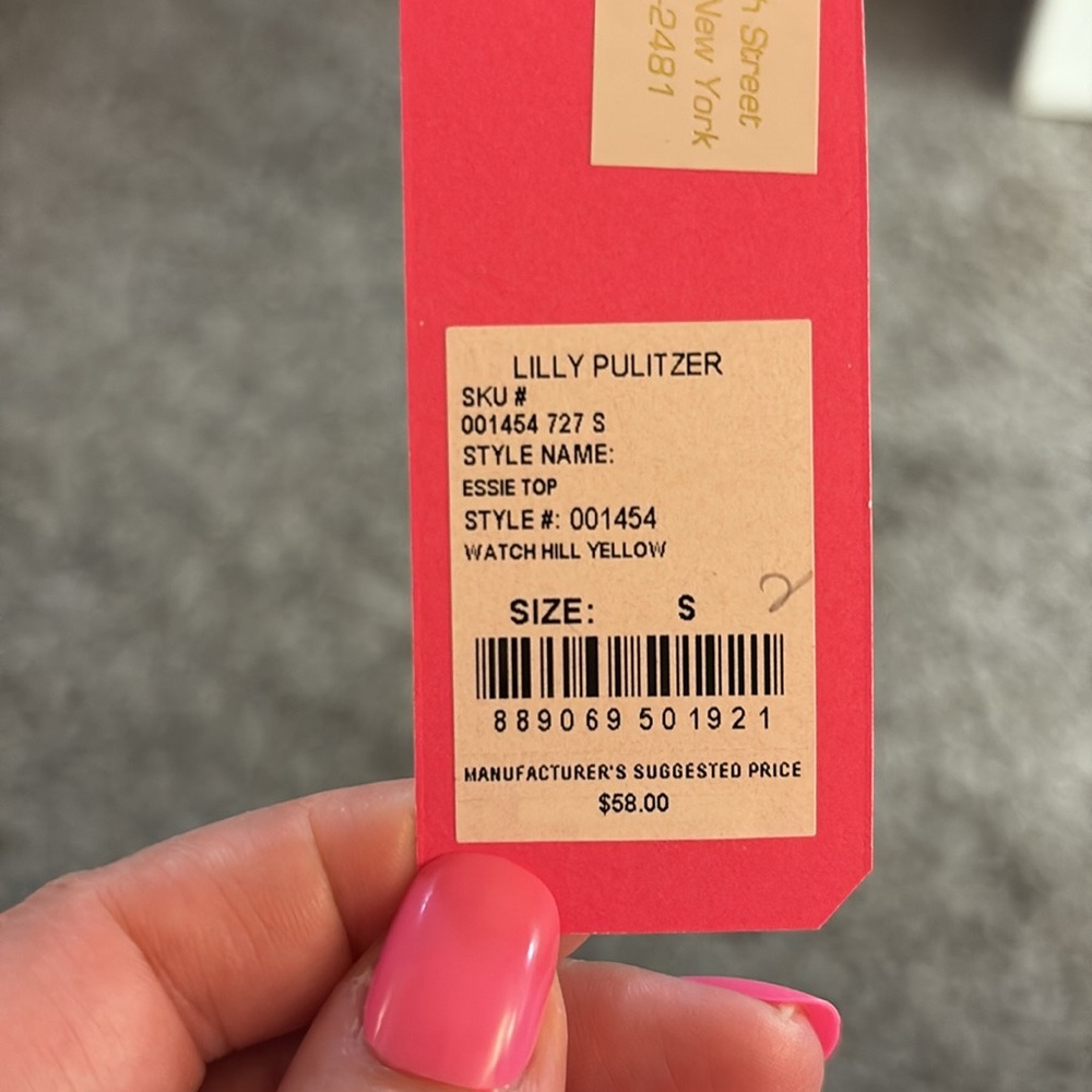 Lilly Pulitzer Essie top - Picture 4 of 4